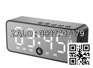 Loa Nghe Nhạc Bluetooth Kimiso K12 (Có Đồng Hồ Led)