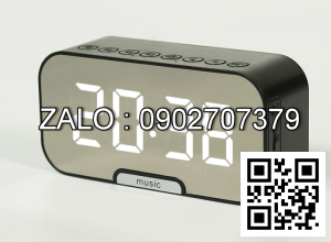 Loa Nghe Nhạc Bluetooth Kimiso K10 (Có Đồng Hồ Led)