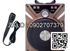 Loa Kéo BLUETOOTH P88/P89, 1 MIC