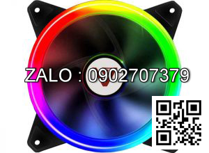 Fan Case 12cm Spider Led ARGB (Tự Động Chuyển Màu)