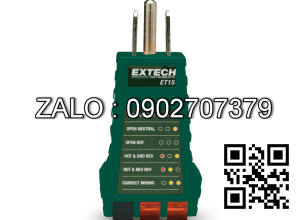 Máy kiểm tra dây điện Extech ET15