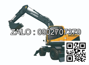 Máy xúc đào bánh lốp R140W-7