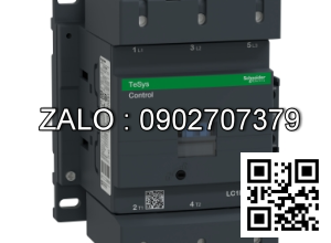 Contactor Schneider LC1D150BD 150A 1NO+1NC 75kW 24VDC