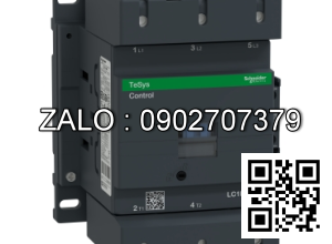 Contactor Schneider LC1D115BD 115A 1NO+1NC 55kW 24VDC
