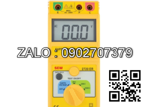 Thiết bị đo điện trở đất 3 dây SEW 2720 ER