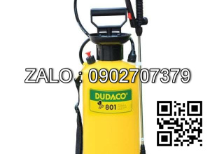Bình phun hóa chất béc xoay Dudaco B801 8 lít (cần inox)