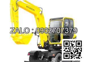 Máy xúc đào bánh lốp Hyundai R55W-7