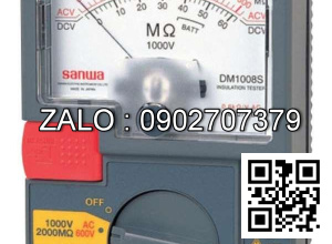 Đo điện trở cách điện, Megaohm, Sanwa DM1008s