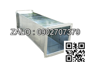 Ống gió vuông tôn mạ kẽm Hoa Sen 600x800mm, 0.58mm
