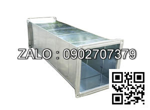Ống gió vuông tôn mạ kẽm Hoa Sen 600x2000mm, 0.58mm