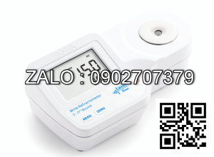 Khúc xạ kế phân tích độ ngọt trong rượu, nước trái cây Hanna HI96812 (0 to 28 °Baume)