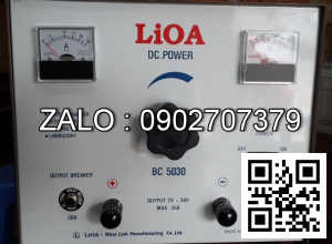 Máy sạc ắc quy Lioa 30A (2V-50V)