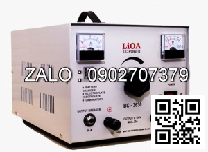 Máy sạc ắc quy Lioa 30A (0-36V)