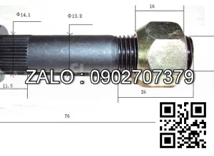 bulong bánh xe nâng WITH NUT 216G3-02061