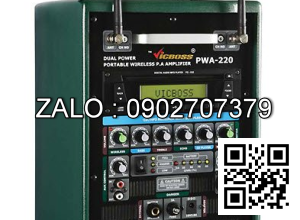 Thiết bị âm thanh di động không dây Vicboss PWA 9002