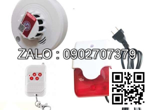 Bộ kit báo cháy không dây ra loa FAKIT