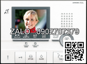 Chuông cửa có hình IP GT-2C-L-BL: Màn hình chủ, màu đen, trợ thính