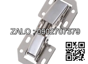 Bản lề bật giảm chấn IVAN 01370.003 NP ken bóng cong nhiều