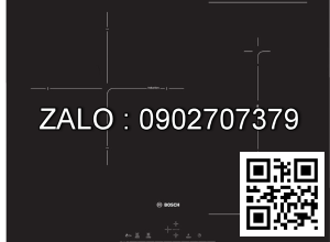 Bếp từ 3 vùng nấu Bosch PVJ631FB1E