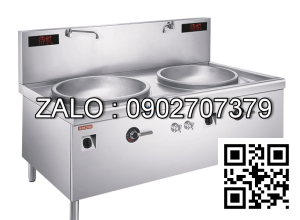 Bếp từ đôi lõm chảo xào trực tiếp OKASU EFC-1/3-12D-10