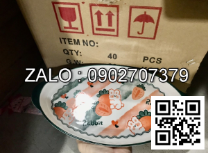 Đĩa xoài tay cầm GL26-28 (Kiện 40 cái)