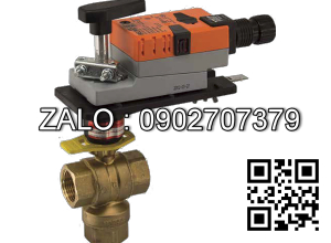 Van bi thau lắp ren 3 ngã DN300