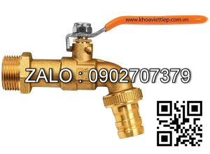 Vòi đồng tay gạt dài 27