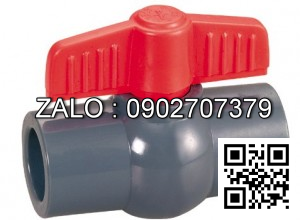 Van nhựa, Van bi nhựa trơn dán ống, Khóa ống nước nhựa 21mm