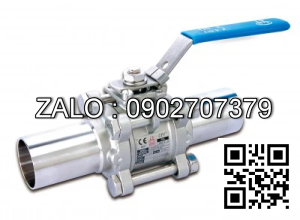 Van bi inox hàn SUS 304 2-1/2″