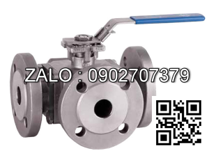 Van bi thép mặt bích nhiệt độ cao