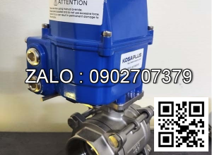 Bộ điều khiển van bi bằng điện Kosaplus kèm tay quay