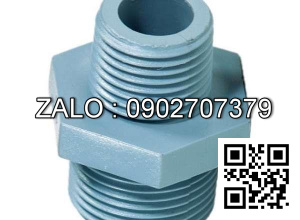 Kép ren ngoài nhựa DN08