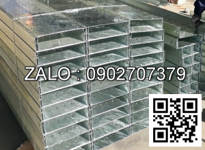 Máng cáp mạ nhúng nóng 500x50mm, 2.0mm