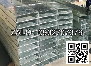 Máng cáp mạ nhúng nóng 600x100mm, 2.0mm