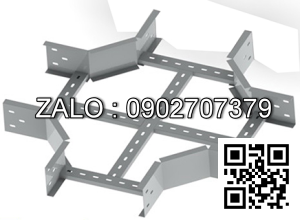 Ngã tư thang cáp (X thang cáp) 250x100mm, 1mm