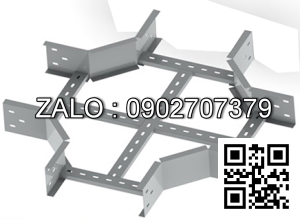 Ngã tư thang cáp (X thang cáp) 250x100mm, 1.2mm