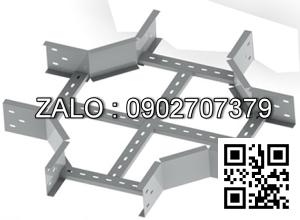 Ngã tư thang cáp (X thang cáp) 250x150mm, 1.2mm