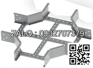 Ngã tư thang cáp (X thang cáp) 200x200mm, 1.2mm