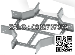 Ngã tư thang cáp (X thang cáp) 250x100mm, 1.5mm