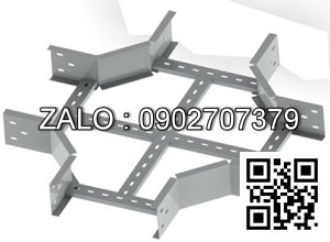 Ngã tư thang cáp (X thang cáp) 500x150mm, 2mm