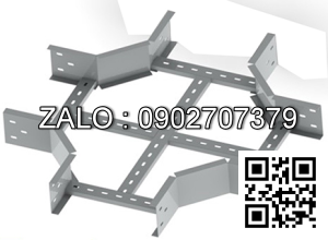 Ngã tư thang cáp (X thang cáp) 500x200mm, 2mm