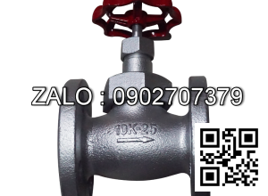 Van cầu ( hơi ) gang mặt bích DN100