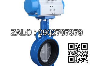 Van bướm điều khiển khí nén Inox 316 DN5