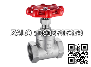 Van cửa ren Inox 201 DN24