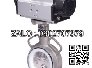 Van bướm Inox 304 khí nén DN800