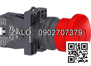 Đầu nút dừng Stop đen ZB4BS42