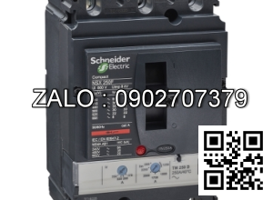 MCCB 3-Pole Schneider Type:Compact NSX 250F,250A, Refer.:31630, Icu= 36kA/415V, NSX: Schneider (Đã mua lại NSX Telemecanique)