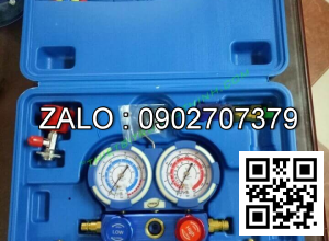 Bộ đồng hồ nạp gas điều Hòa R134 R22 Có Dầu