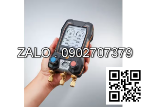 Bộ đồng hồ đo áp suất gas lạnh Testo 550s 0564 5503 (Smart Kit với ống nạp)