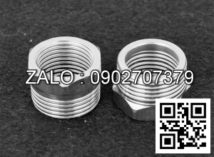 Cà rá ren ngoài , ren trong thép mạ kẽm 1-1/2